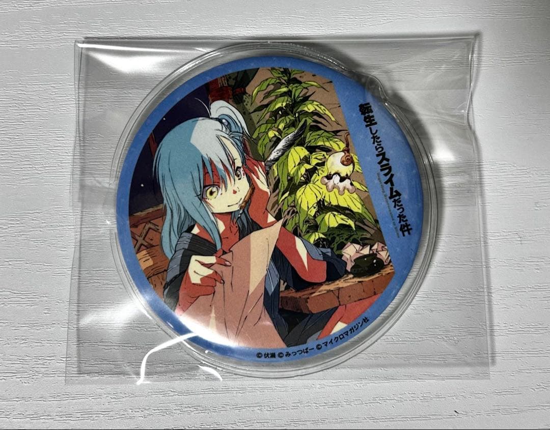 転生したらスライムだった件 アドアーズ 原作 缶バッジ リムル 転スラ