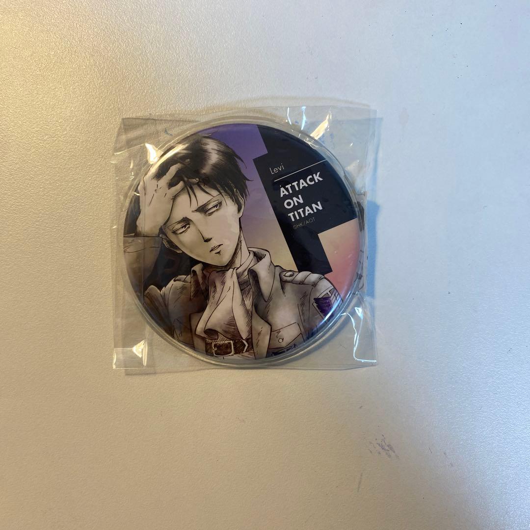 進撃の巨人 リヴァイ WIT STUDIO 原画缶バッジ スペシャルイベント