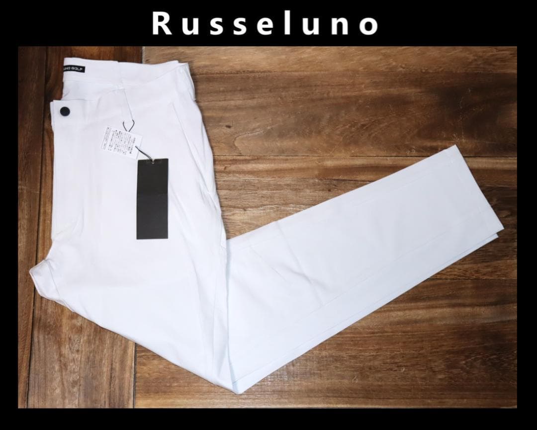 新品 ラッセルノ ゴルフ SKINNY GOLF PANTS (7/2XL) Ⓗ