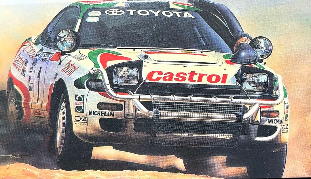 1/24 ハセガワ　トヨタセリカ　ターボ4WD