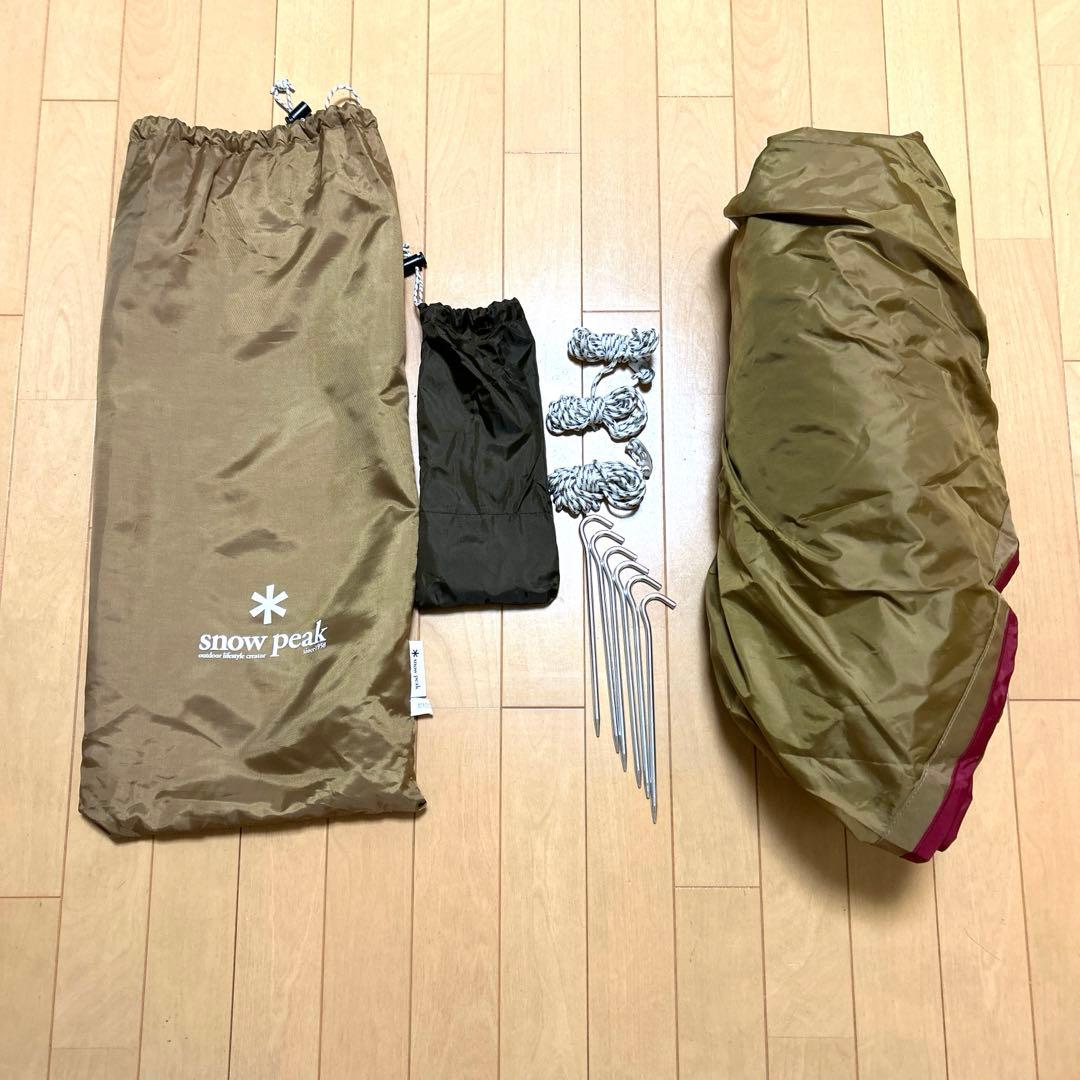 廃盤　希少　美品スノーピーク　L/Bトンネル　TP-512T-BG