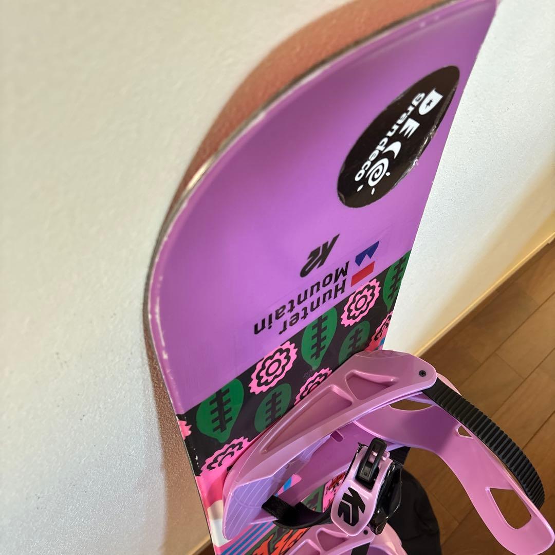 くーたん☺︎ 　K2 キッズ　スノーボード　2点セット 120cm