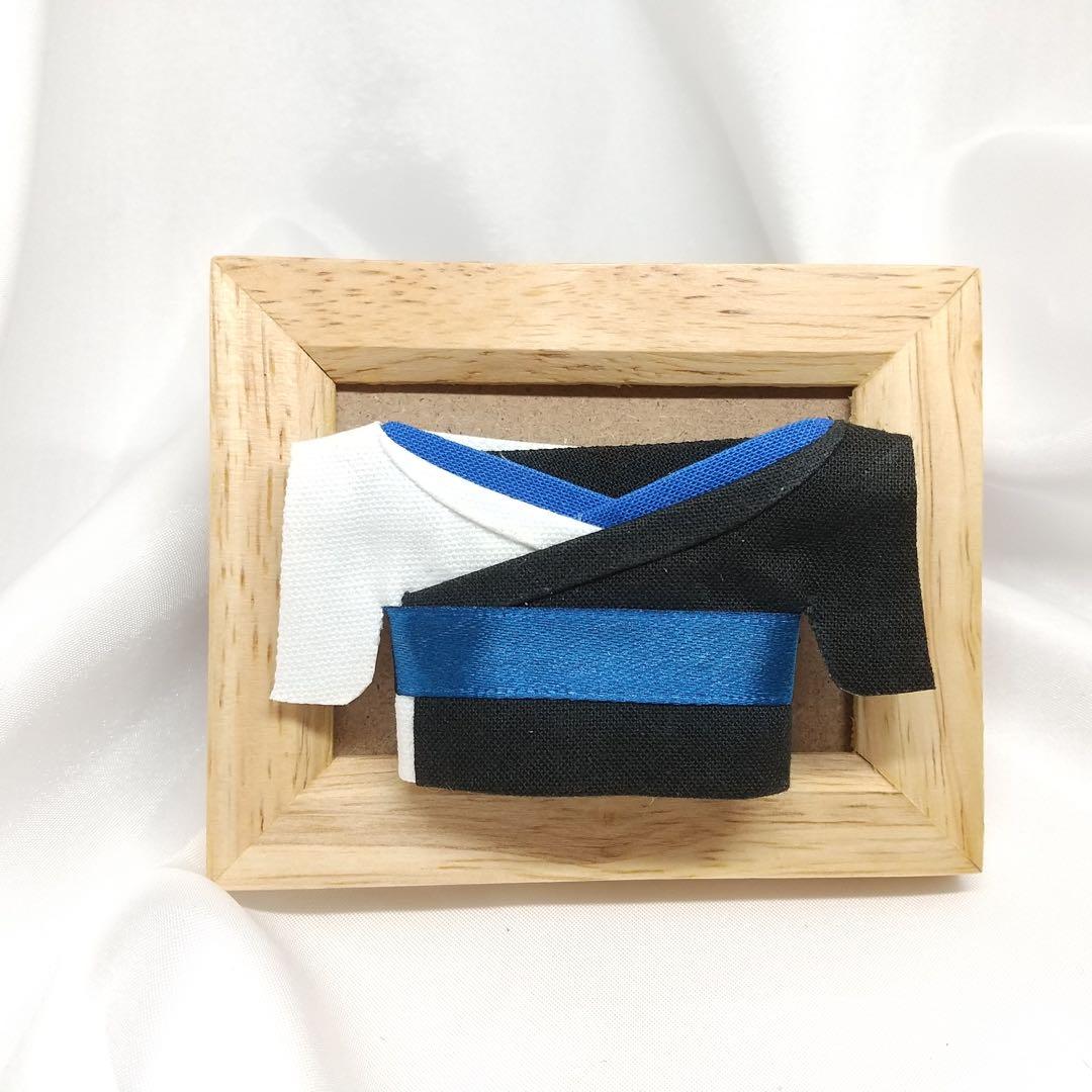 A233【USER_雪の風様】にじパペサイズ ぬい服 オーダー サロペットセット