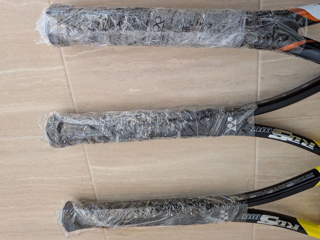 YONEX EZONE XI・RDS001 ラケット 3本セット