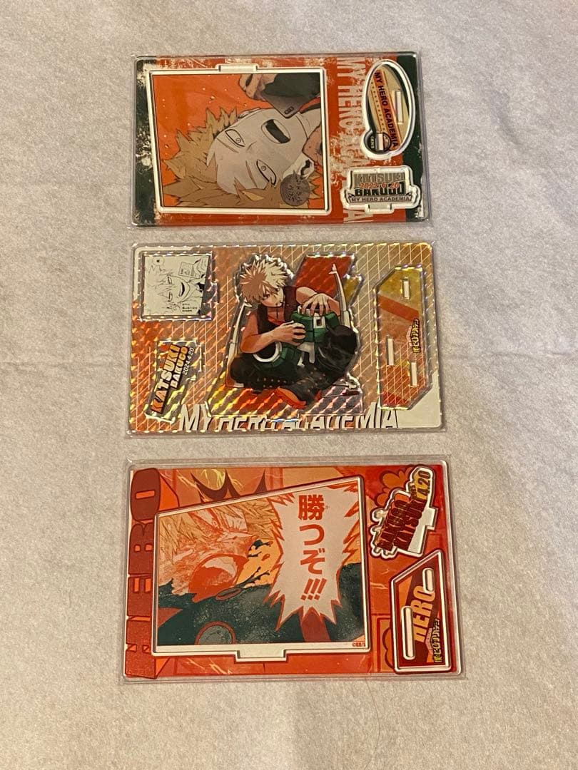 僕のヒーローアカデミア　ヒロアカ　爆豪勝己　バースデイ　名場面ジオラマ