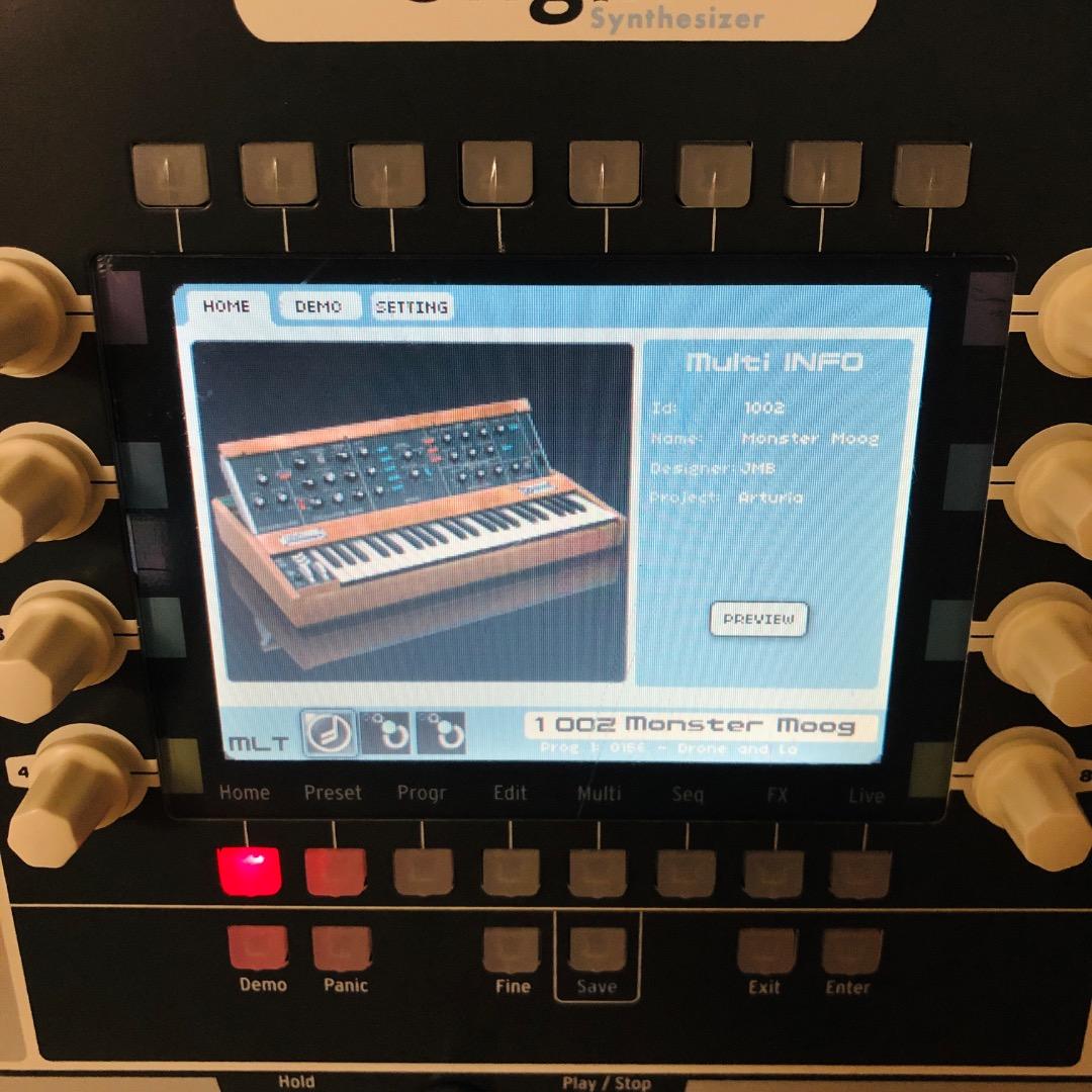 鍵盤楽器 Arturia Origin Keyboard