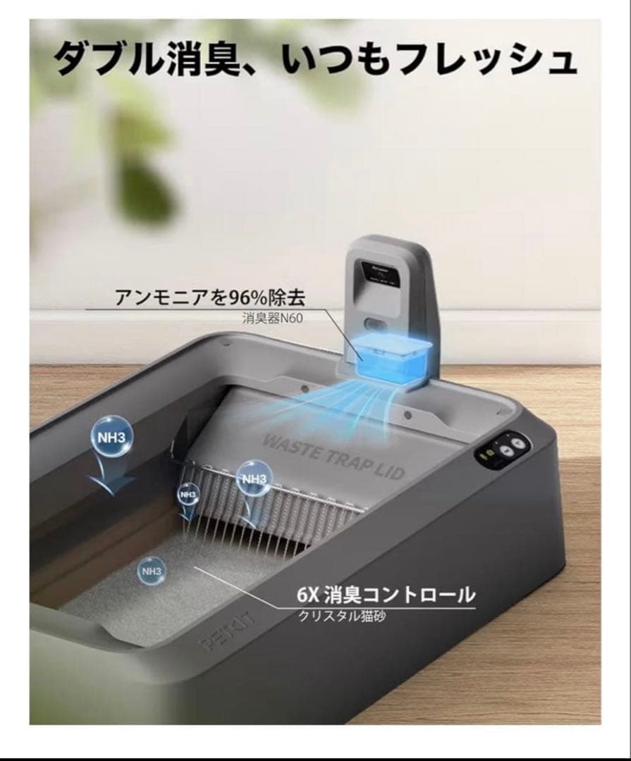 PETKIT自動猫用トイレ