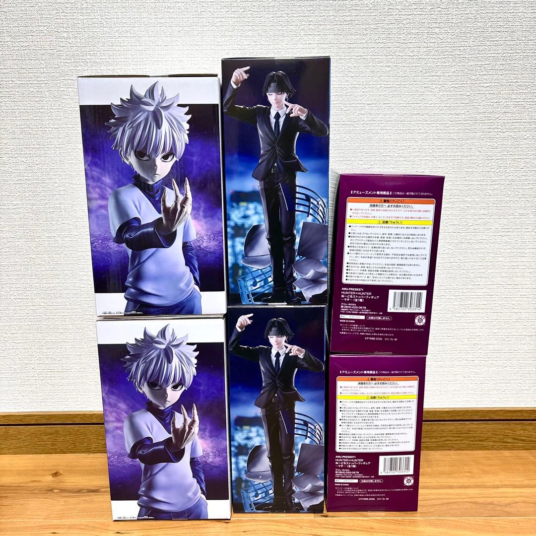 HUNTER×HUNTER キルア　クロロ　マチ フィギュア 6点セット