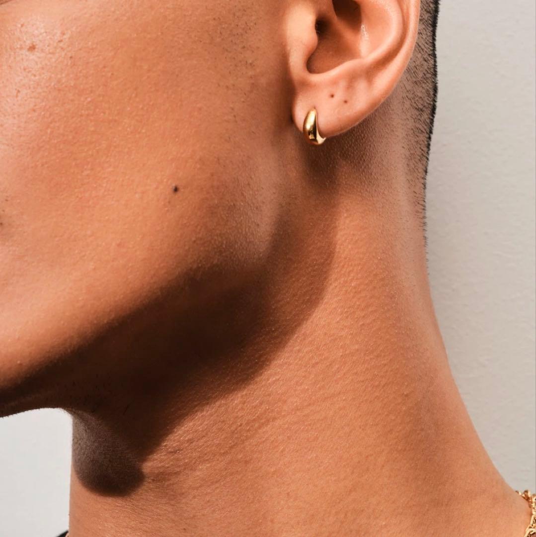 アクセサリー TOMWOOD / ICE HOOPS MEDIUM GOLD / 100512