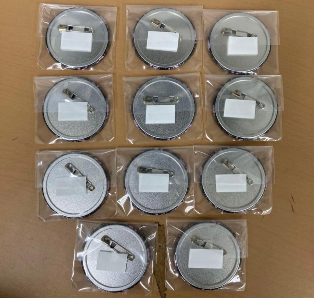 【匿名配送】桃源暗鬼 まねきねこ 缶バッジ 桃宮唾切 20点