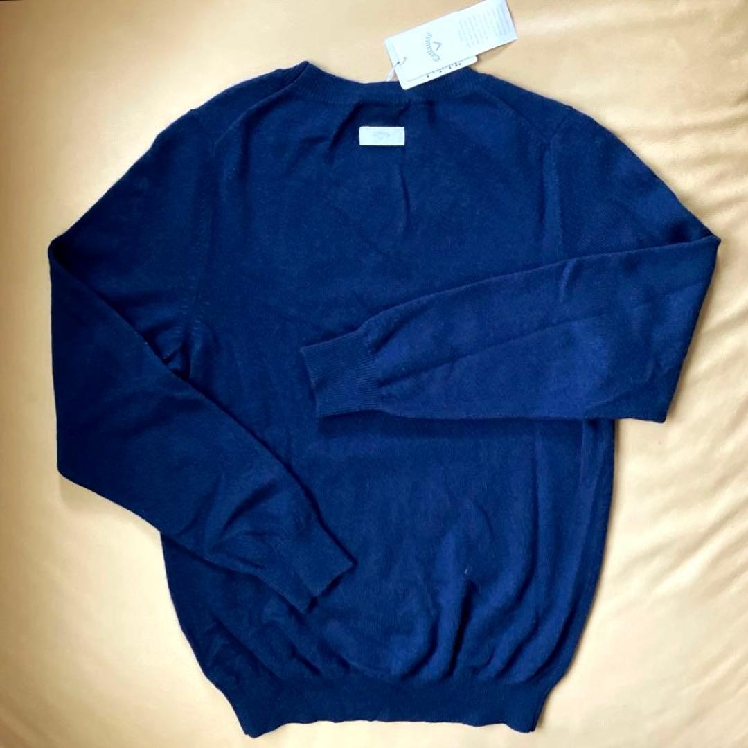 【未着用】Callaway レディース カシミア セーター Mサイズ タグ付き