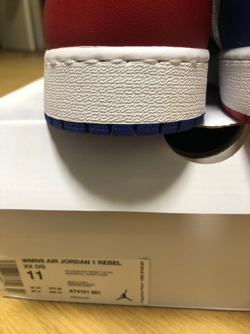 【日本未発売サイズ】Jordan rebel xx top 3 us 11