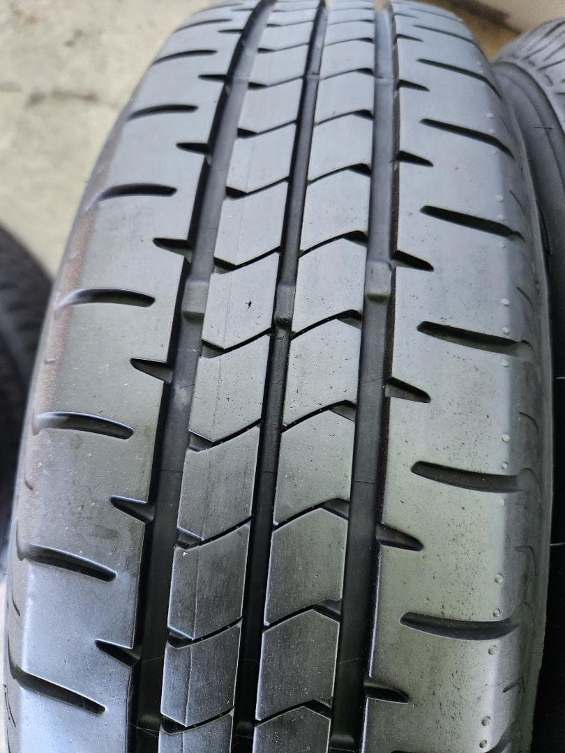 送料込☆2023 ブリヂストン タイヤホイールセット155/65R14☆4本