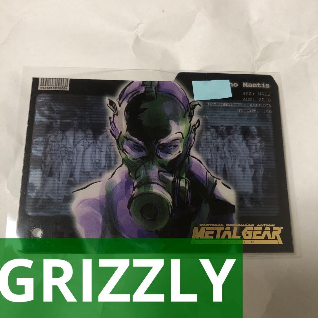 その他 L GEAR SOLID TRADING CARD GRIZZLY 30