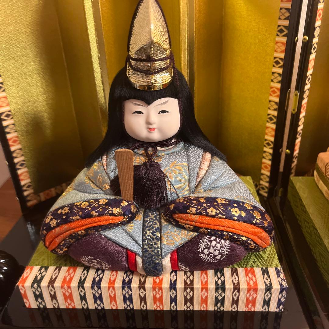 美品　真多呂人形　木目込　雛人形　ひな人形　希少