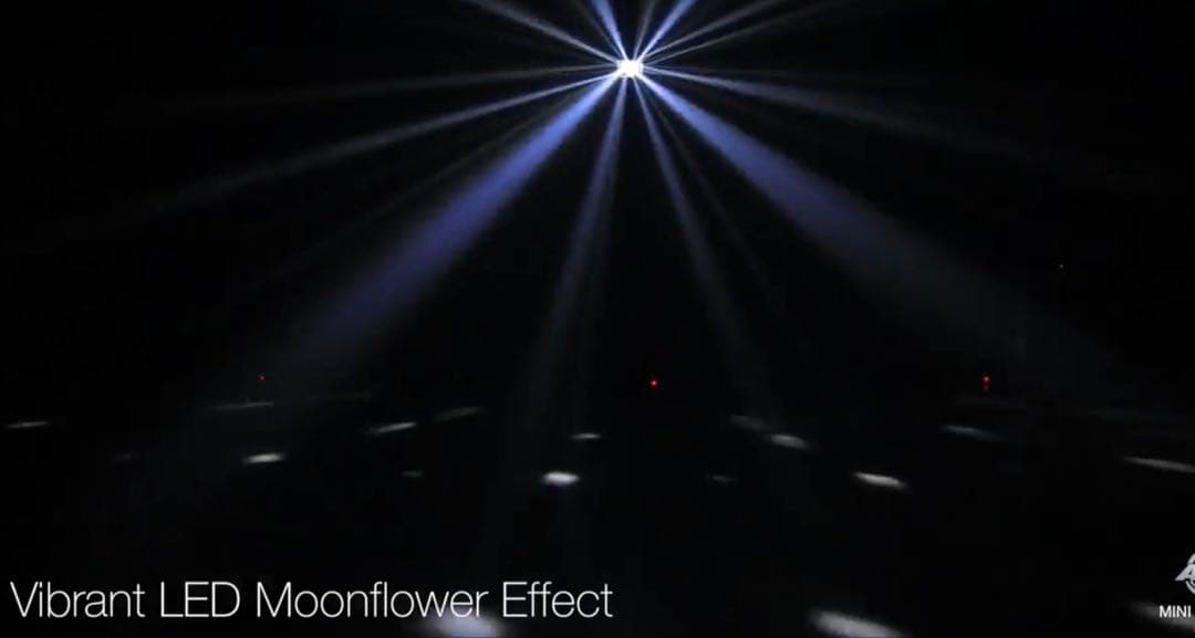 【美品】ADJ MINI DEKKER LZRムーンフラワーエフェクト レーザー