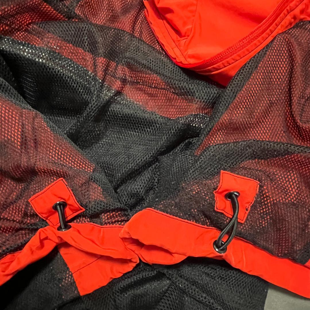 希少 90s ナイキ アガシモデル 2WAY ジャケット ベスト 赤 L相当美品