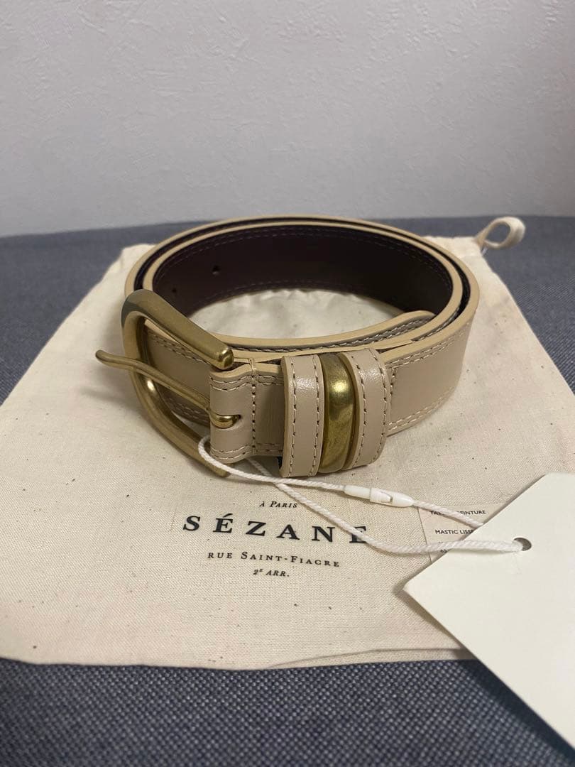 【新品未使用タグ付き】 Sezane レザー ベルト セザンヌ