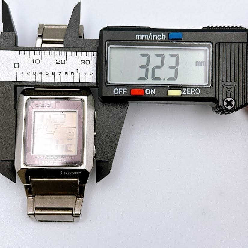 カシオ i-RANGE IRW-M200 電波ソーラー メンズ腕時計 希少品
