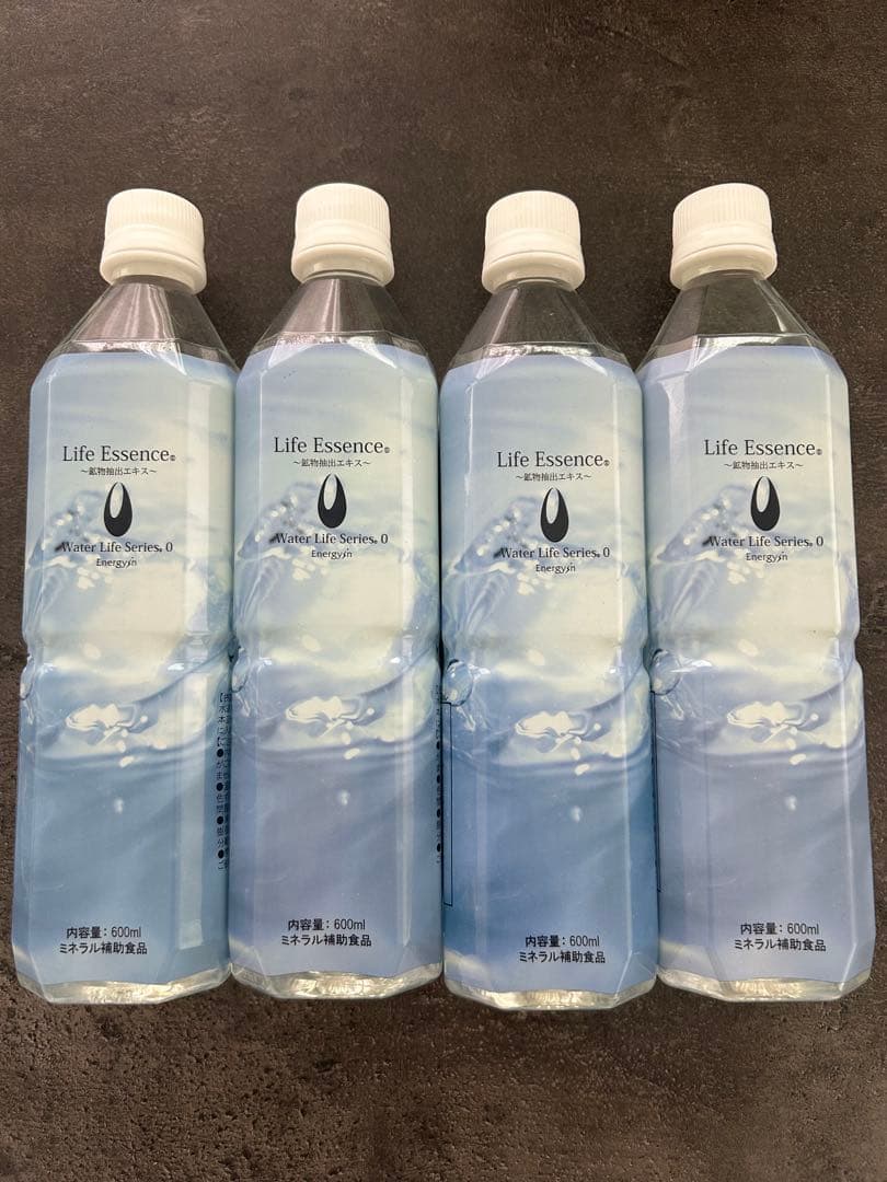 【新品】ライフエッセンス 600ml 4本セット　クラブエコウォーター