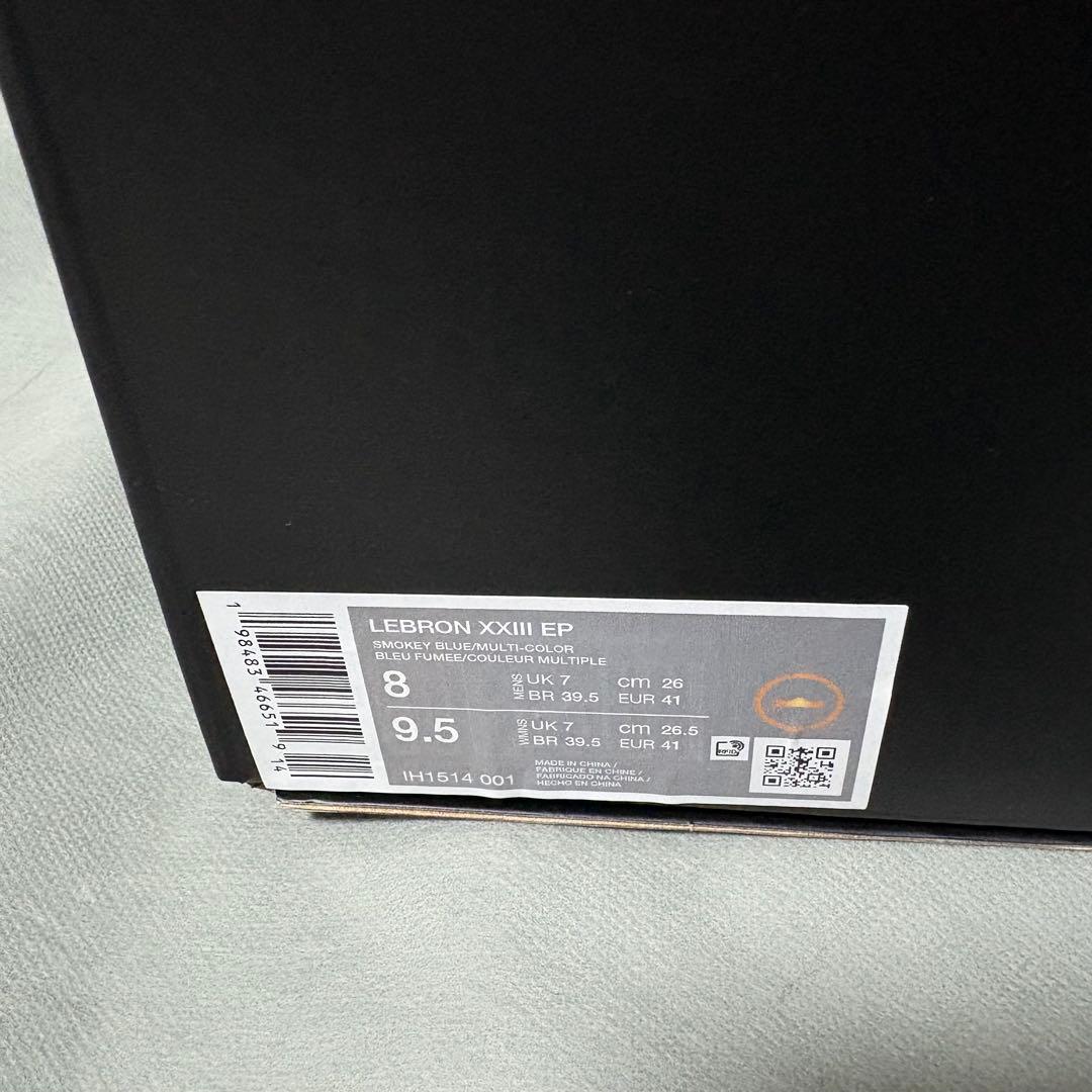 ナイキ　レブロン 23 マイアミ　トゥワイス　グリーン　ピンク　緑　青　ブルー