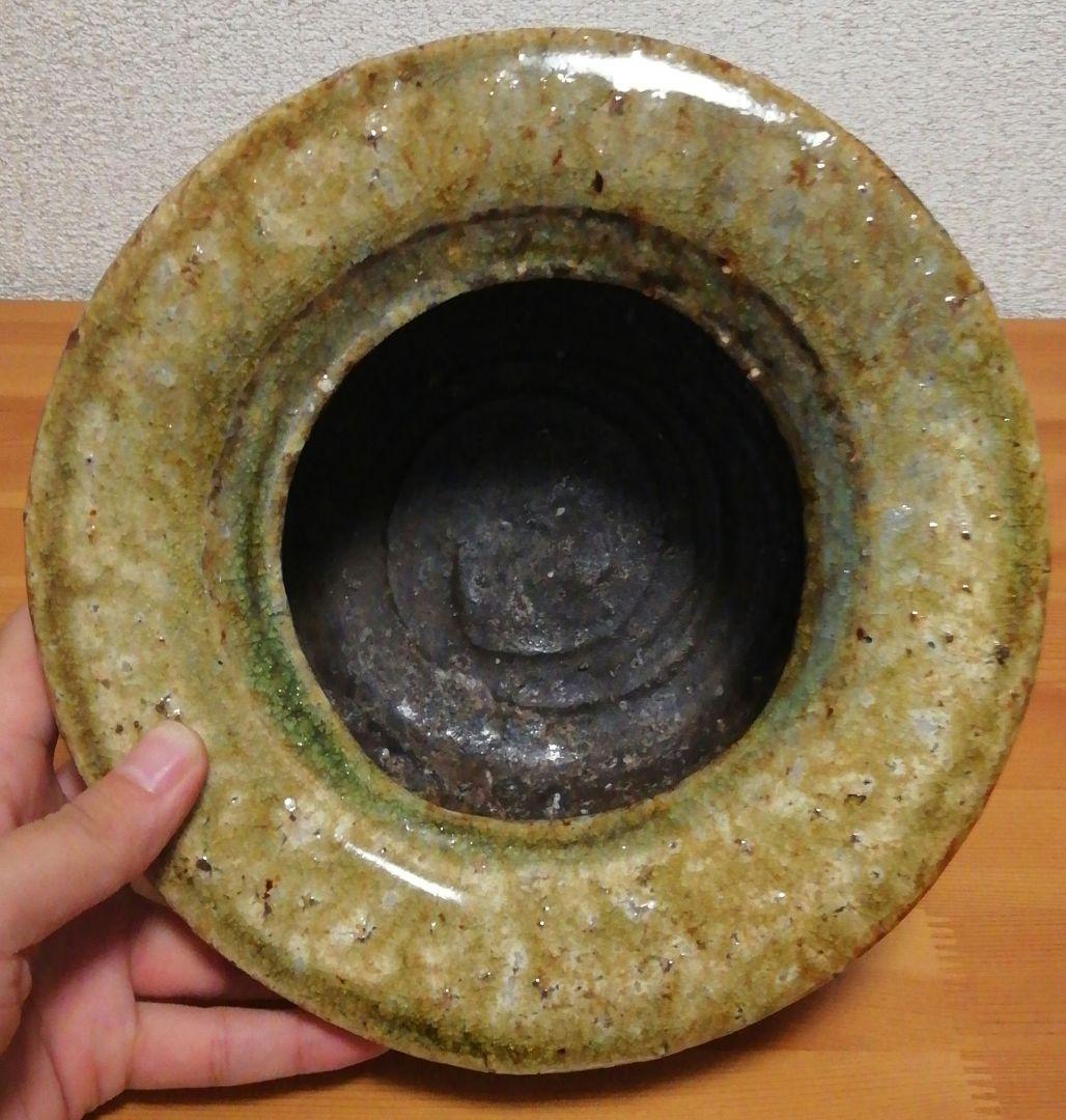 淡々斎書付　祥豊作　信楽焼　水指　共箱　茶道具