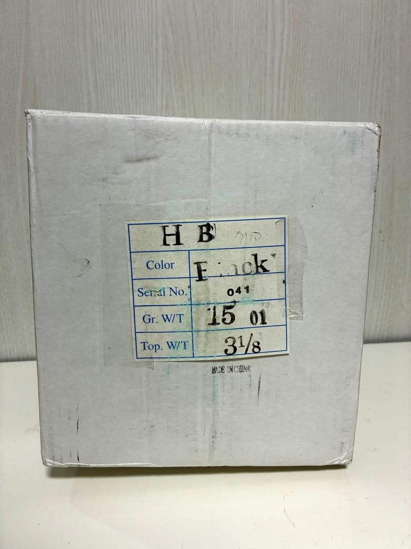 【新品】ヘルベント　クリアブラック　15ポンド