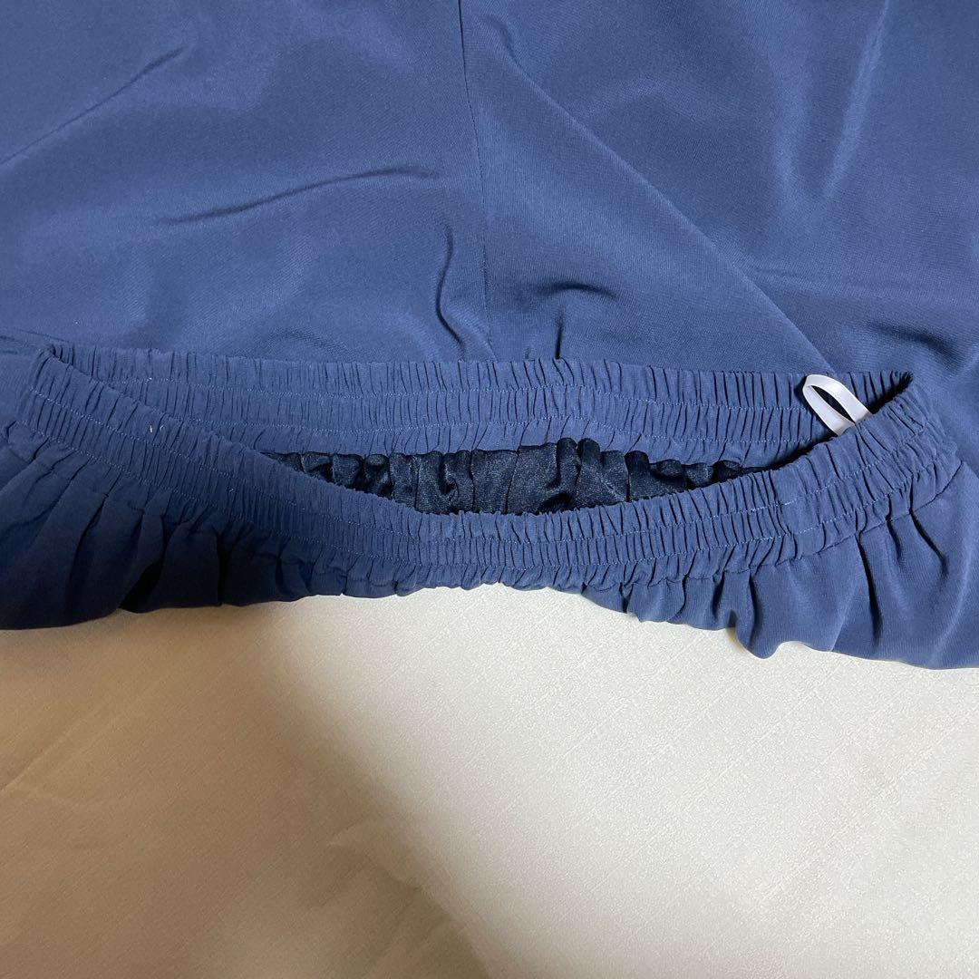 アンタイトル　ブルーガウチョ　セットアップ　3L 15号　ブラウス　大きいサイズ