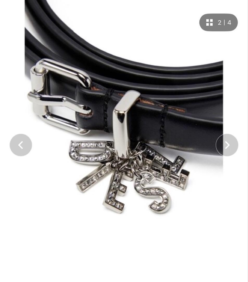 DIESEL BーCharm レザーベルト