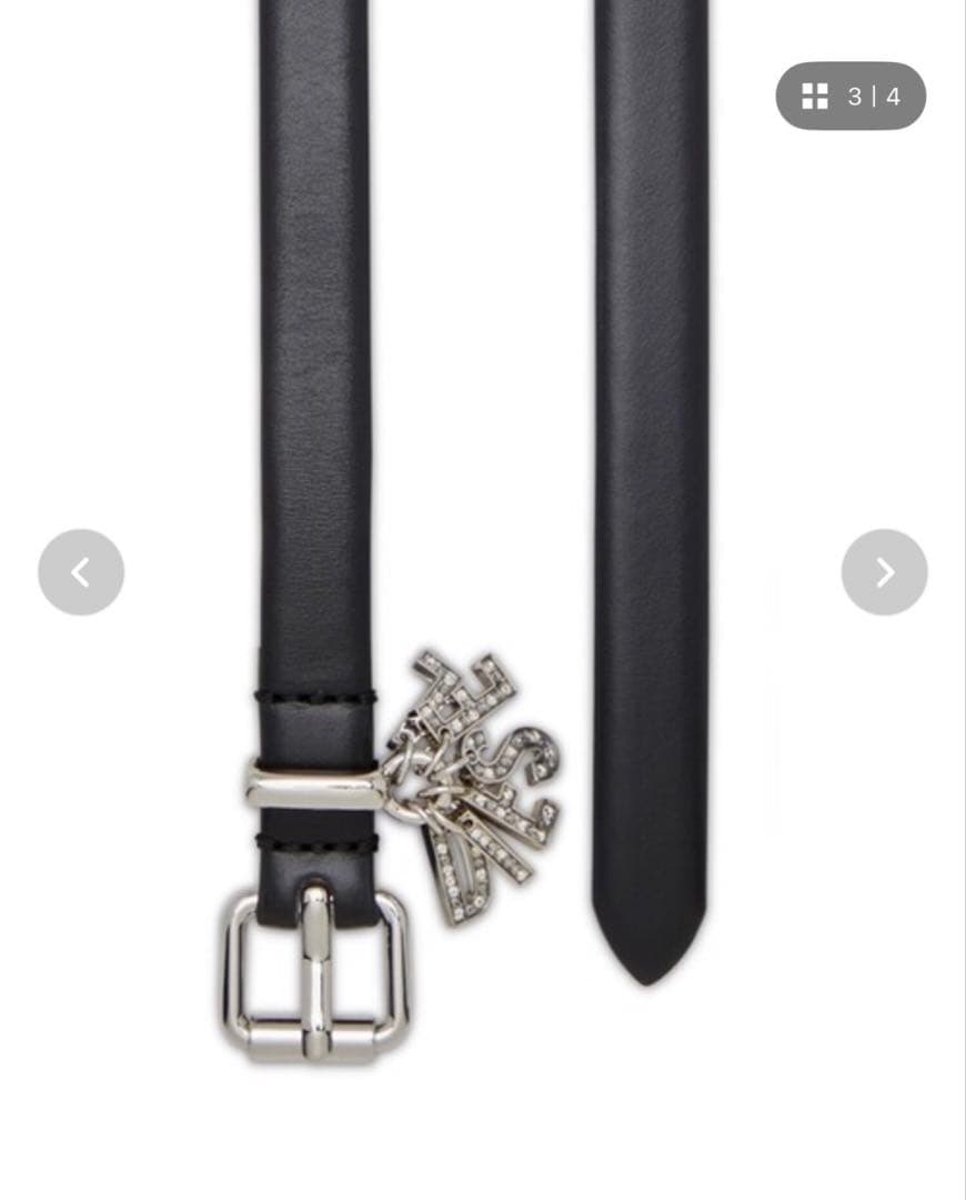 DIESEL BーCharm レザーベルト