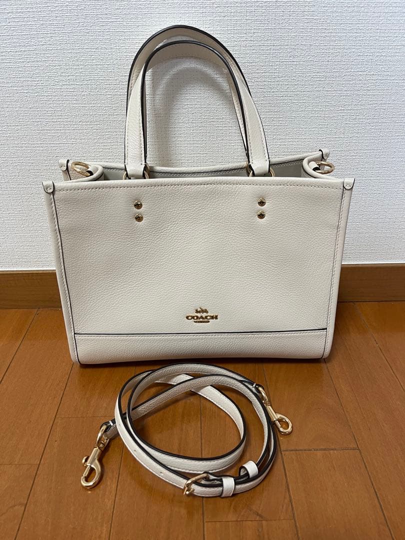 ◇コーチ　2wayバック　ハンド&ショルダーバック◇新品未使用•ホワイト