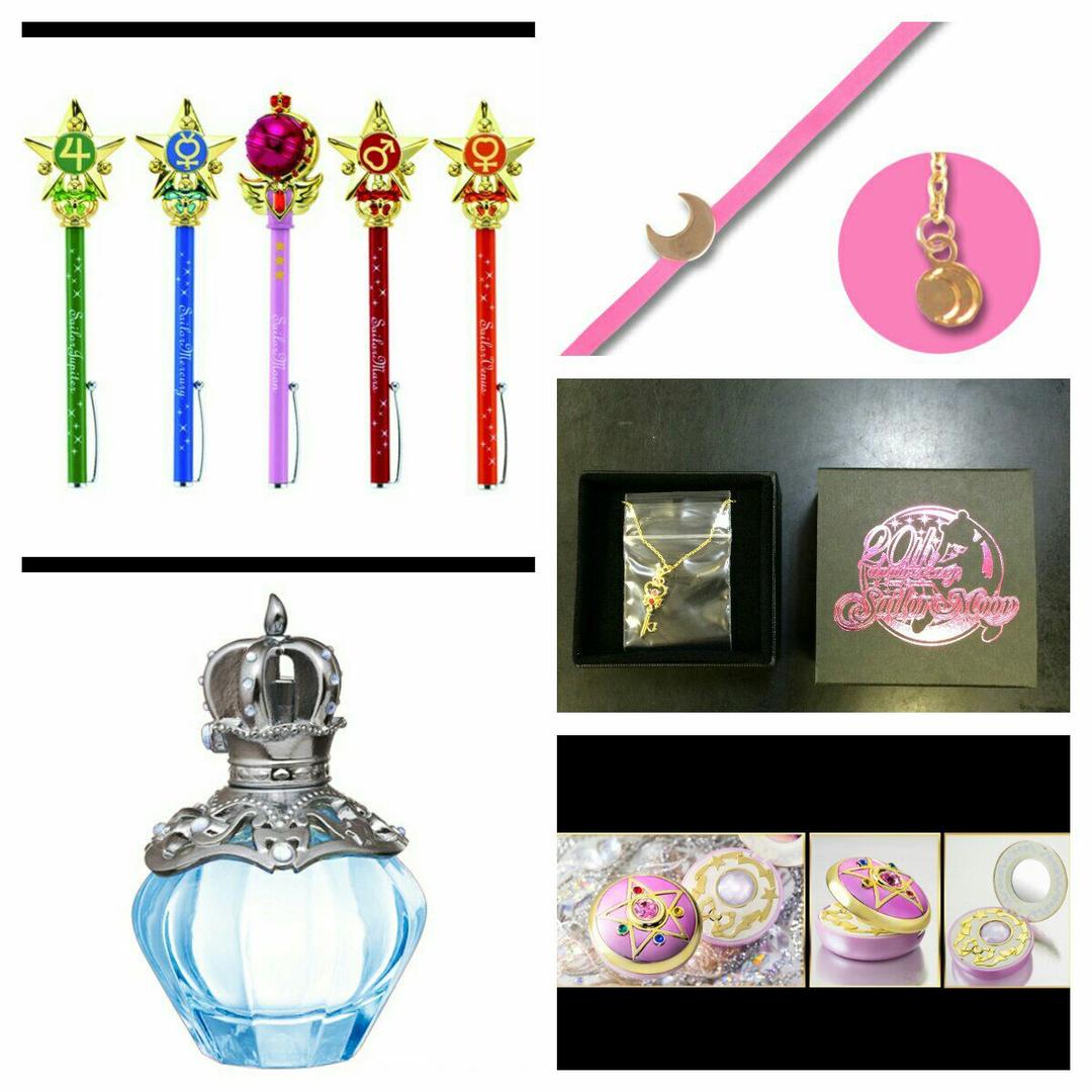 セーラームーン　指示ボールペン　時空の鍵　コンパクト　クリスタル　内部