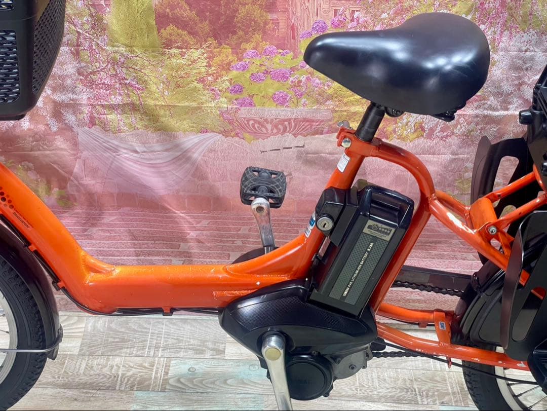 ZK3357 電動自転車 ブリヂストン アンジェリーノ 子供乗せ 20インチ