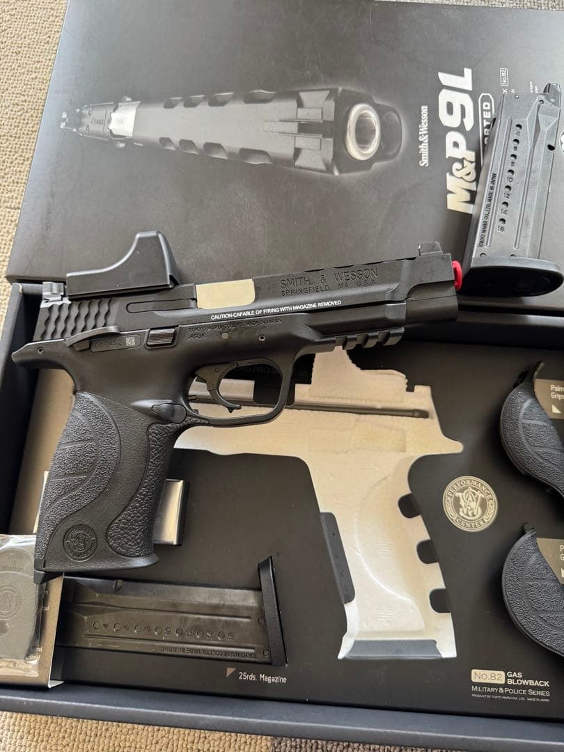 東京マルイ M&P9L ガスガン レッドドットサイト付き