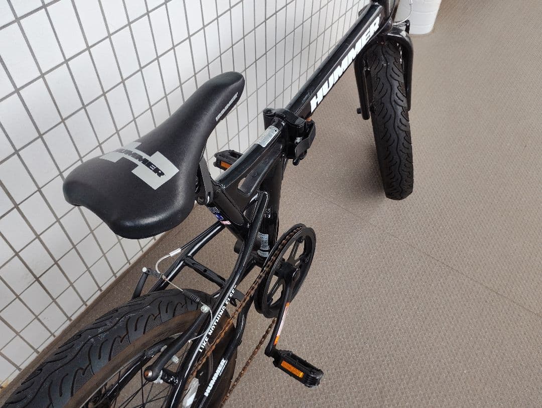 【Wilson Edradさま】HUMMER ハマー 折りたたみ自転車 ブラック