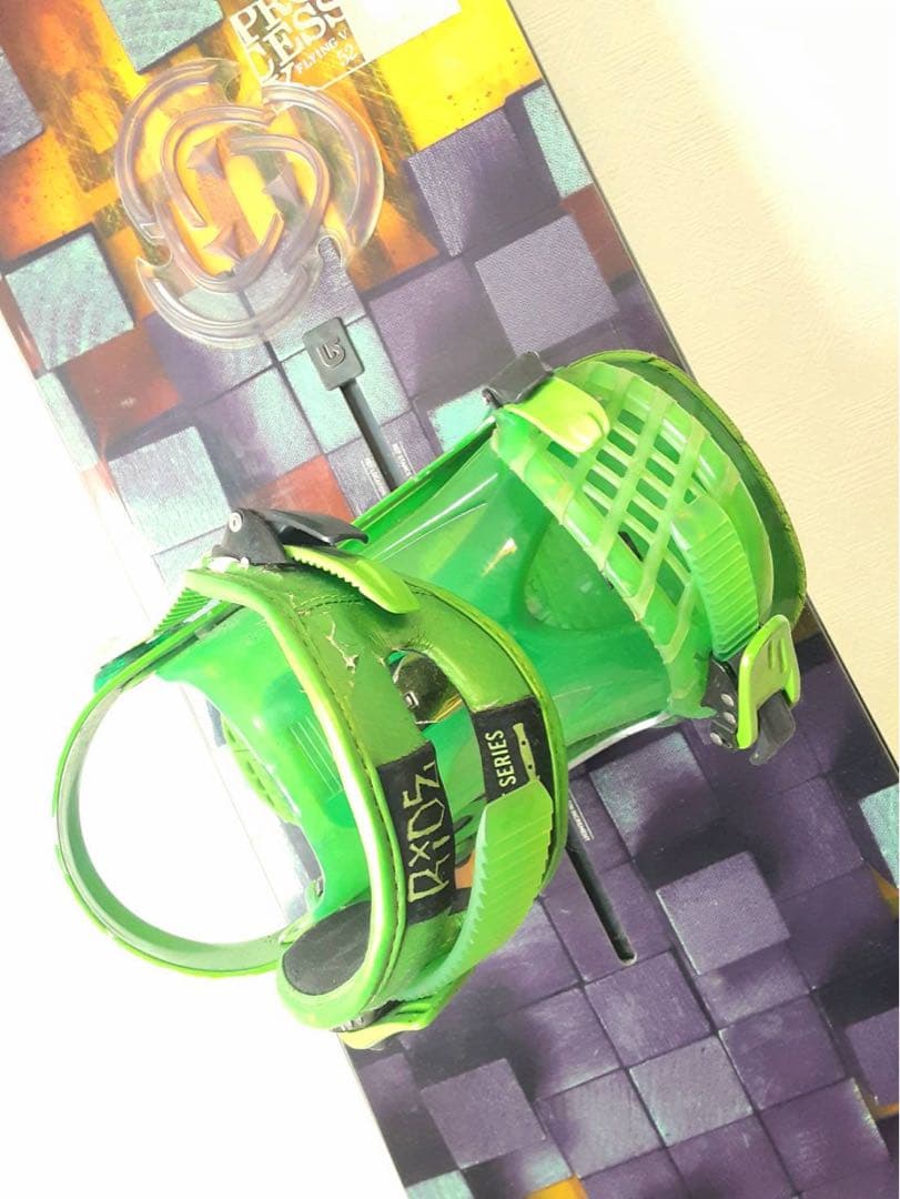 BURTON PROCESS X スノーボード　ビンディング付き