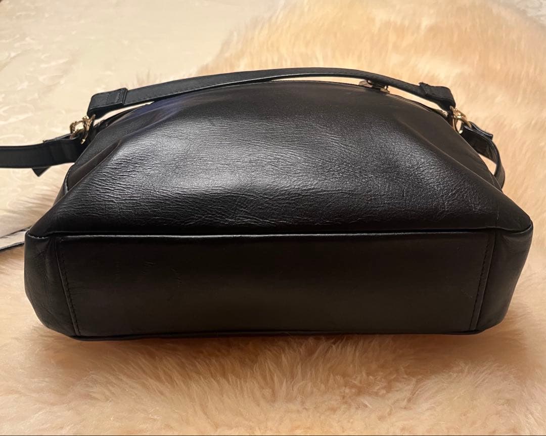 プチポワン Petit Point 久家道子　本革　ショルダーバッグ