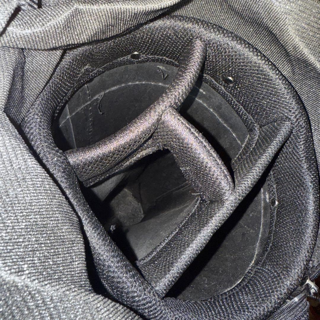 NIKE GOLF ゴルフバッグ キャディバッグ ブラック レッド