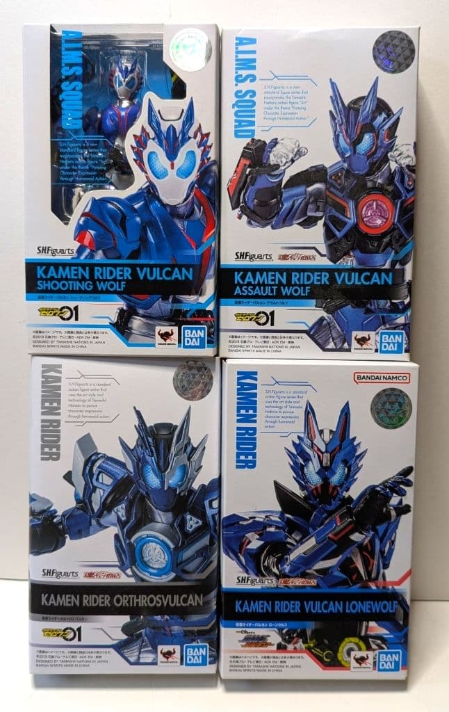 S.H.フィギュアーツ 仮面ライダーバルカン４種セット