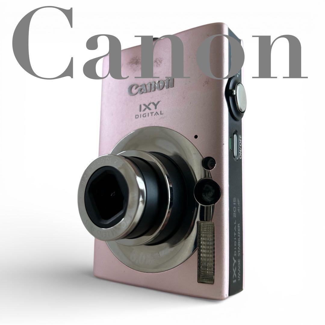 動作確認済み Canon IXY DIGITAL 20 is コンデジ ピンク