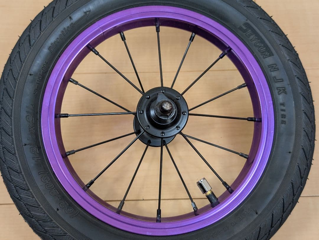 【美品】X-WHEEL LIGHT 12インチ ムラサキスポーツ限定カラー