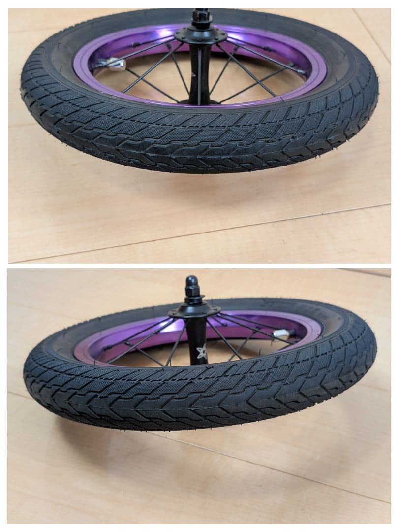 【美品】X-WHEEL LIGHT 12インチ ムラサキスポーツ限定カラー