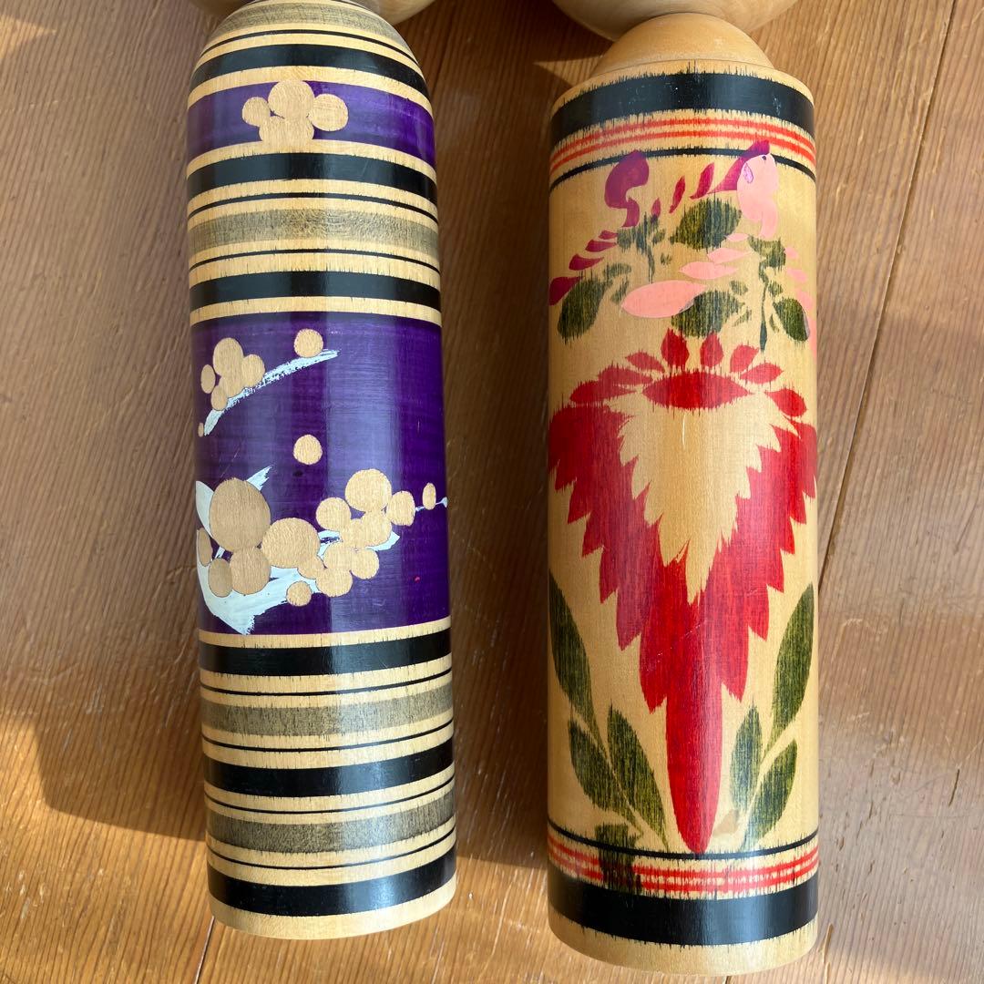 昭和レトロ　大正ロマン　こけし　2点セット