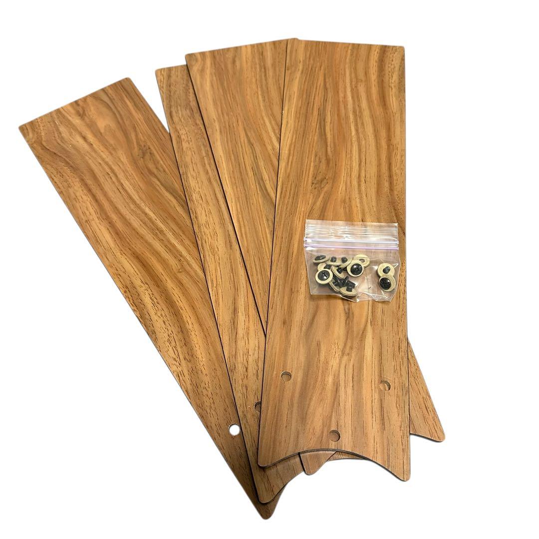 美品 JAVALO ELF シーリングファン ライト 4灯 リモコン付き LED