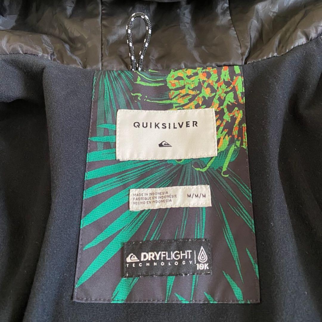 Quiksilver スノーボードウェア　ジャケット　ブラック　メンズ　M