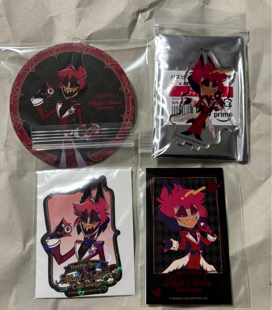 アニメイトカフェ アニカフェ ハズビンホテル アラスター アクスタ