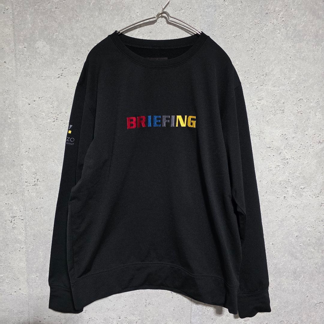 BRIEFING ZOZO ゴルフウェア トレーナー 23年 ブラック Mサイズ