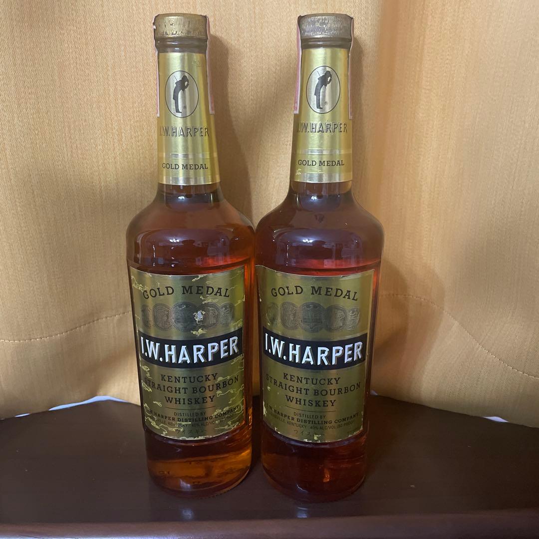I.W. Harper バーボンウイスキー 750ml 2本セット