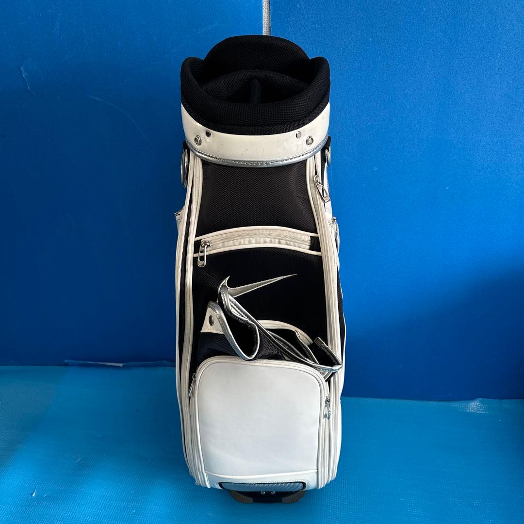 NIKE GOLF キャディバッグ ホワイト/ブラック極上美品！