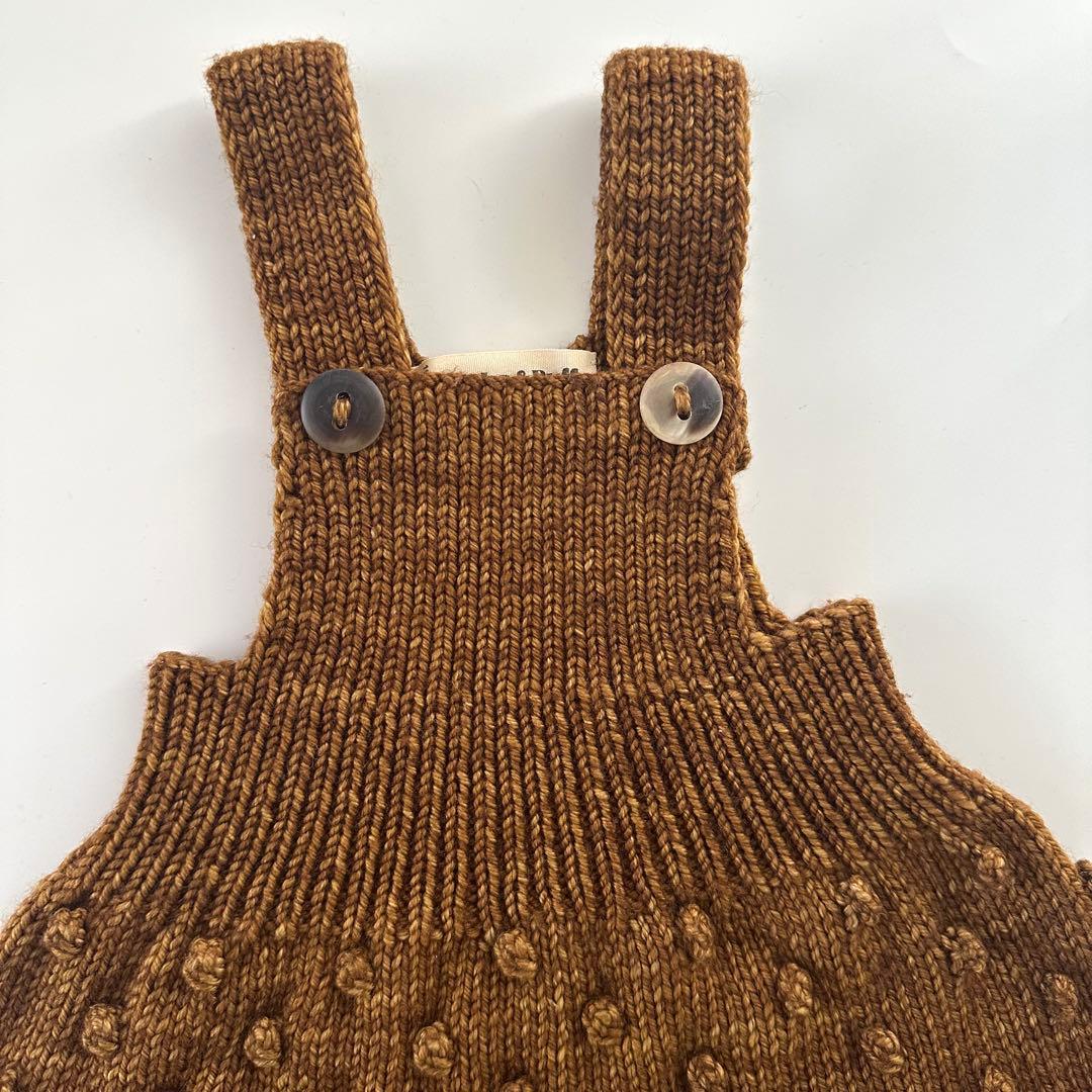 misha and puff◇18-24m popcorn romper